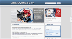 Desktop Screenshot of animecons.co.uk